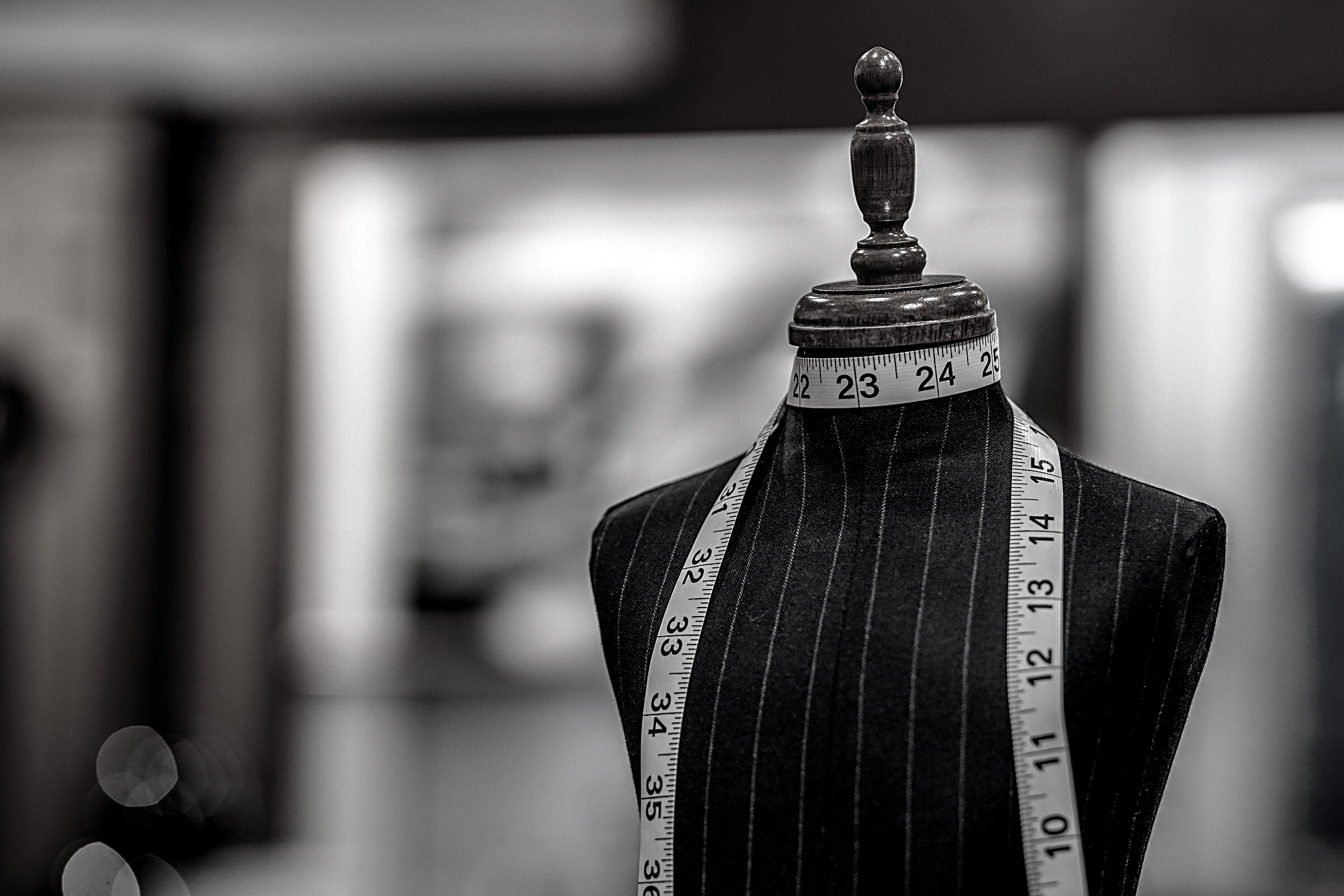 Fashion Mannequin with Tape Measure